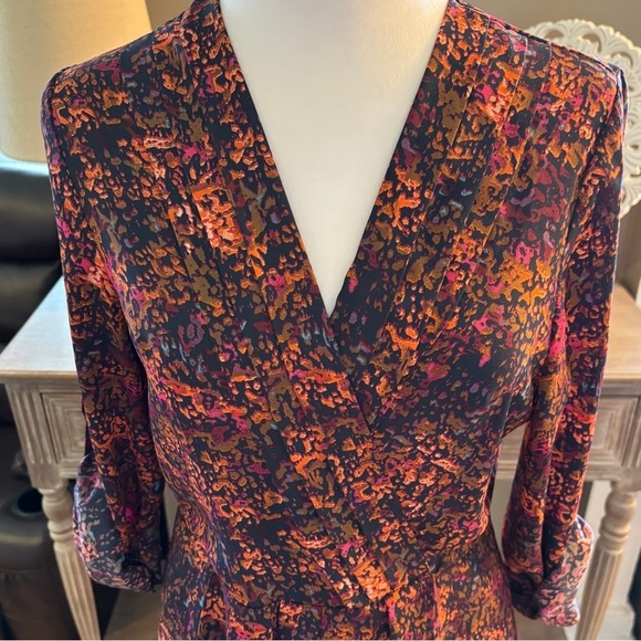 Collective Concepts Faux Wrap Dress - Picture 2 of 8